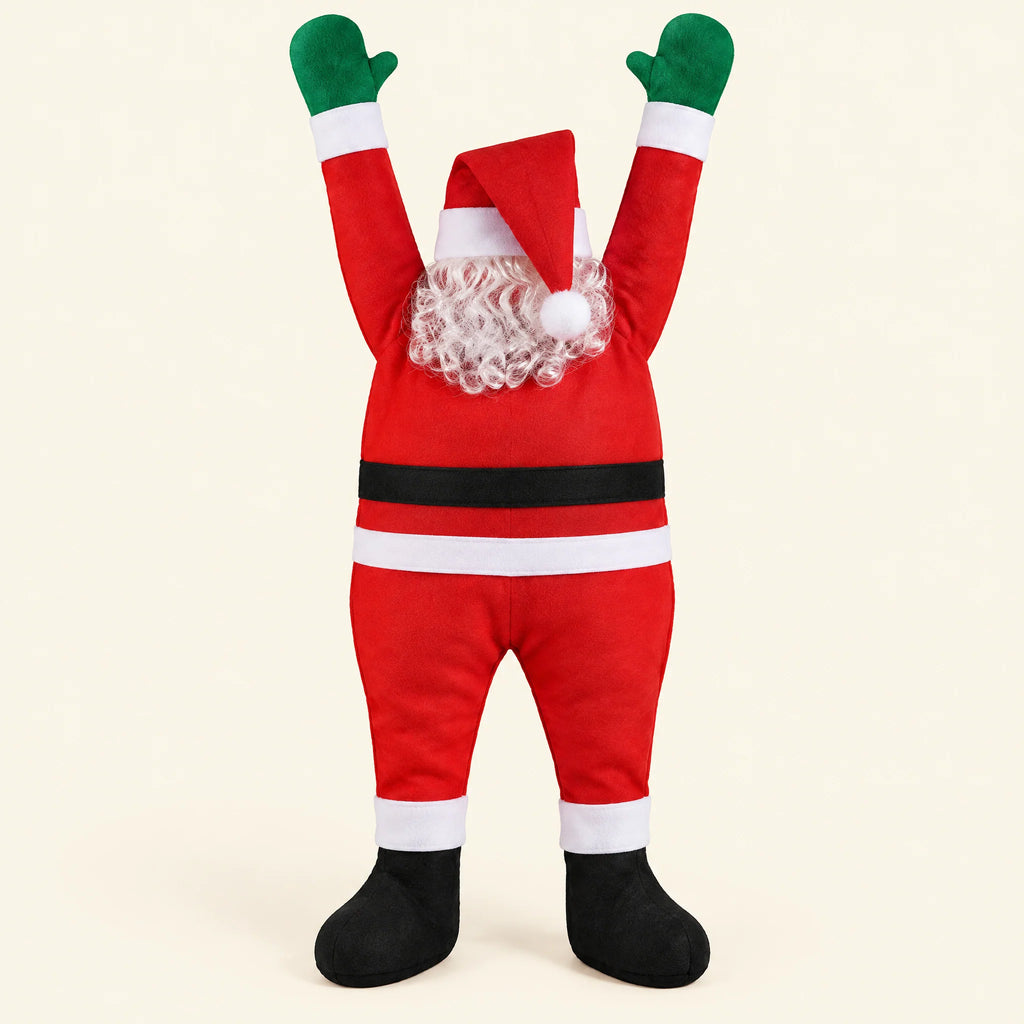Giant Hanging Santa Outdoor Christmas Decoration (6'7")