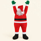Giant Hanging Santa Outdoor Christmas Decoration (6'7")