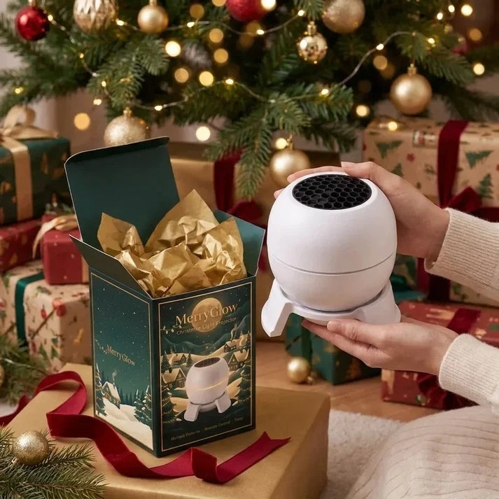 Christmas Star Projector – Santa Sleigh Sky
