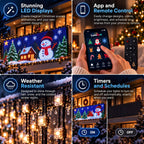 App control, weatherproof, timer and remote