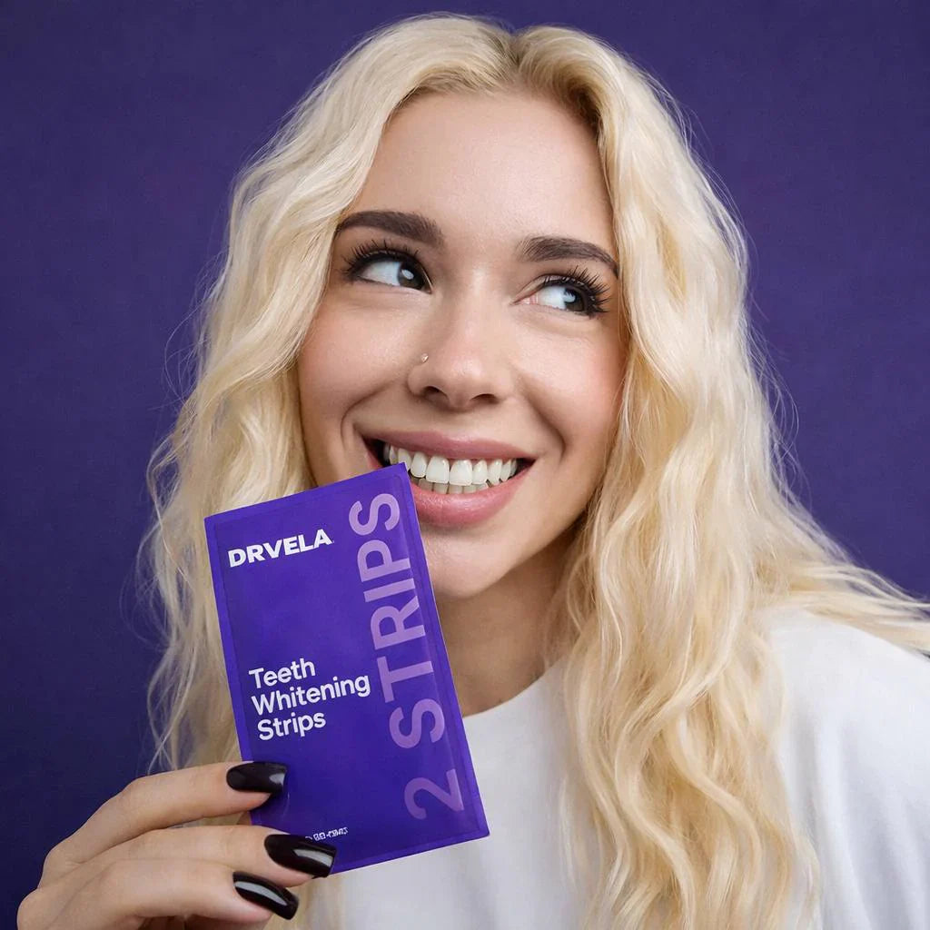 Purple Teeth Whitening Strips – PAP Formula