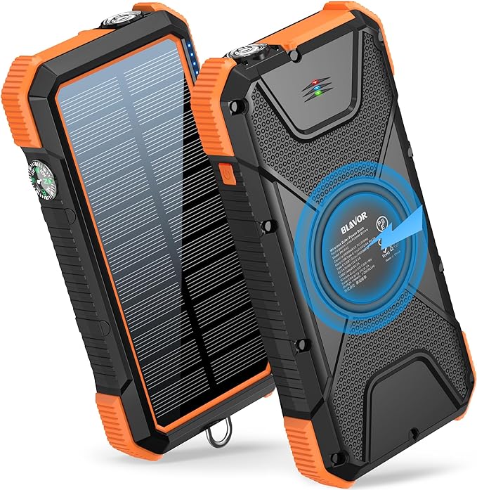 Solar Power Bank – 20,000mAh Fast Charge