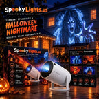 SpookyLights Halloween Window Projector