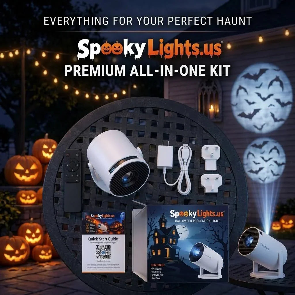 SpookyLights Halloween Window Projector