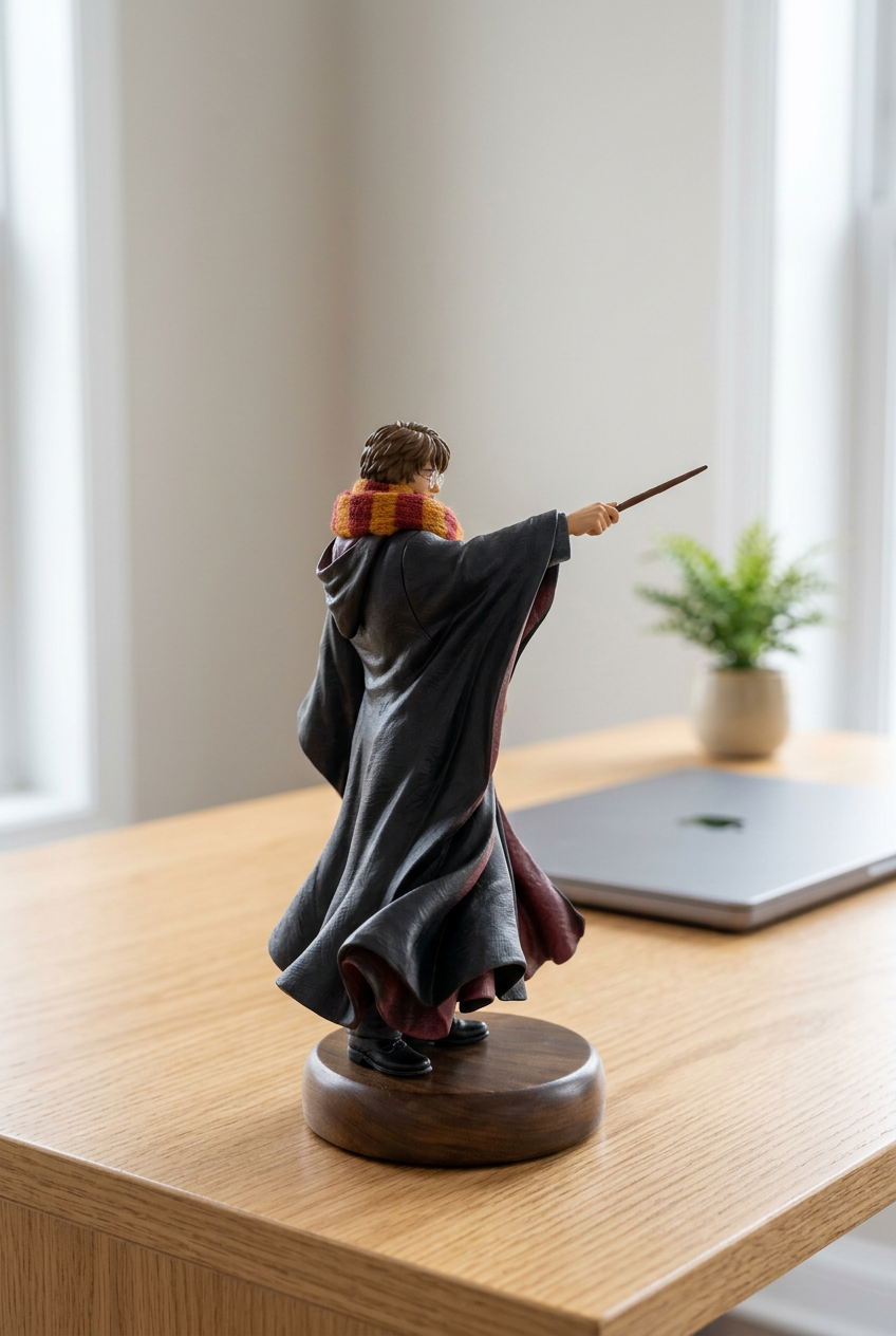 Wand Wizard Mist Figuur – LED-luchtbevochtiger